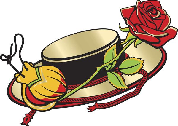 gambar bunga mawar kartun