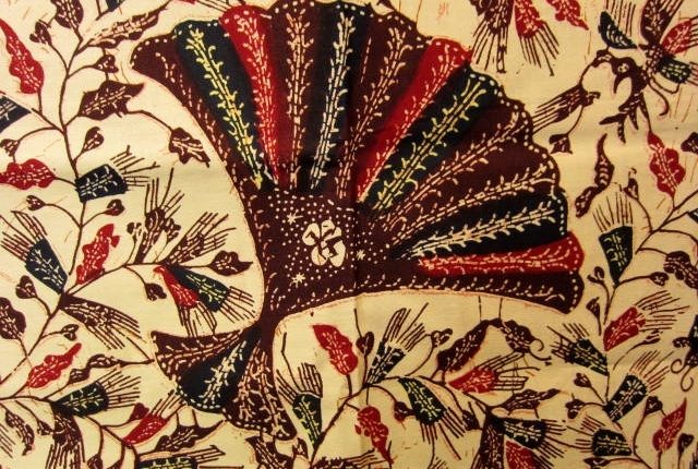 gambar motif batik bunga