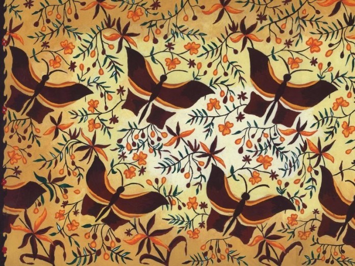 gambar motif batik sederhana