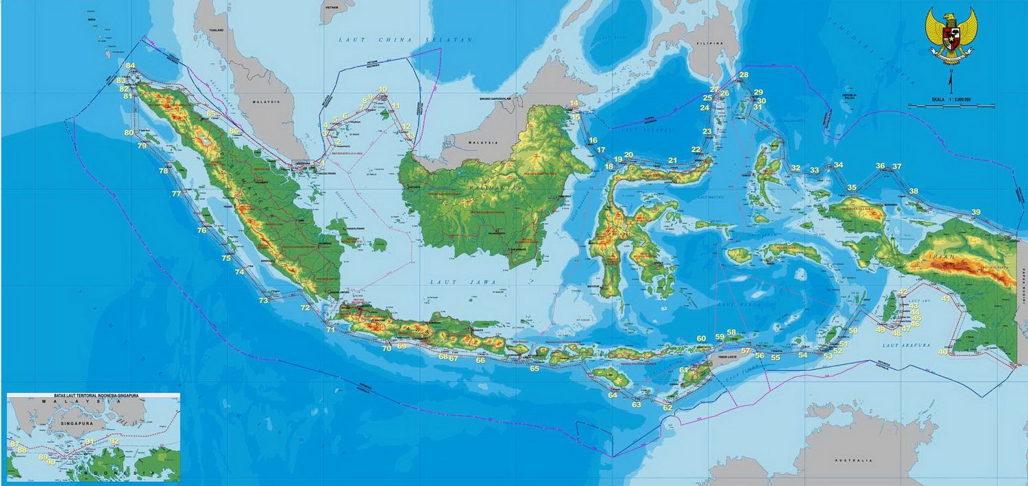 gambar peta indonesia png
