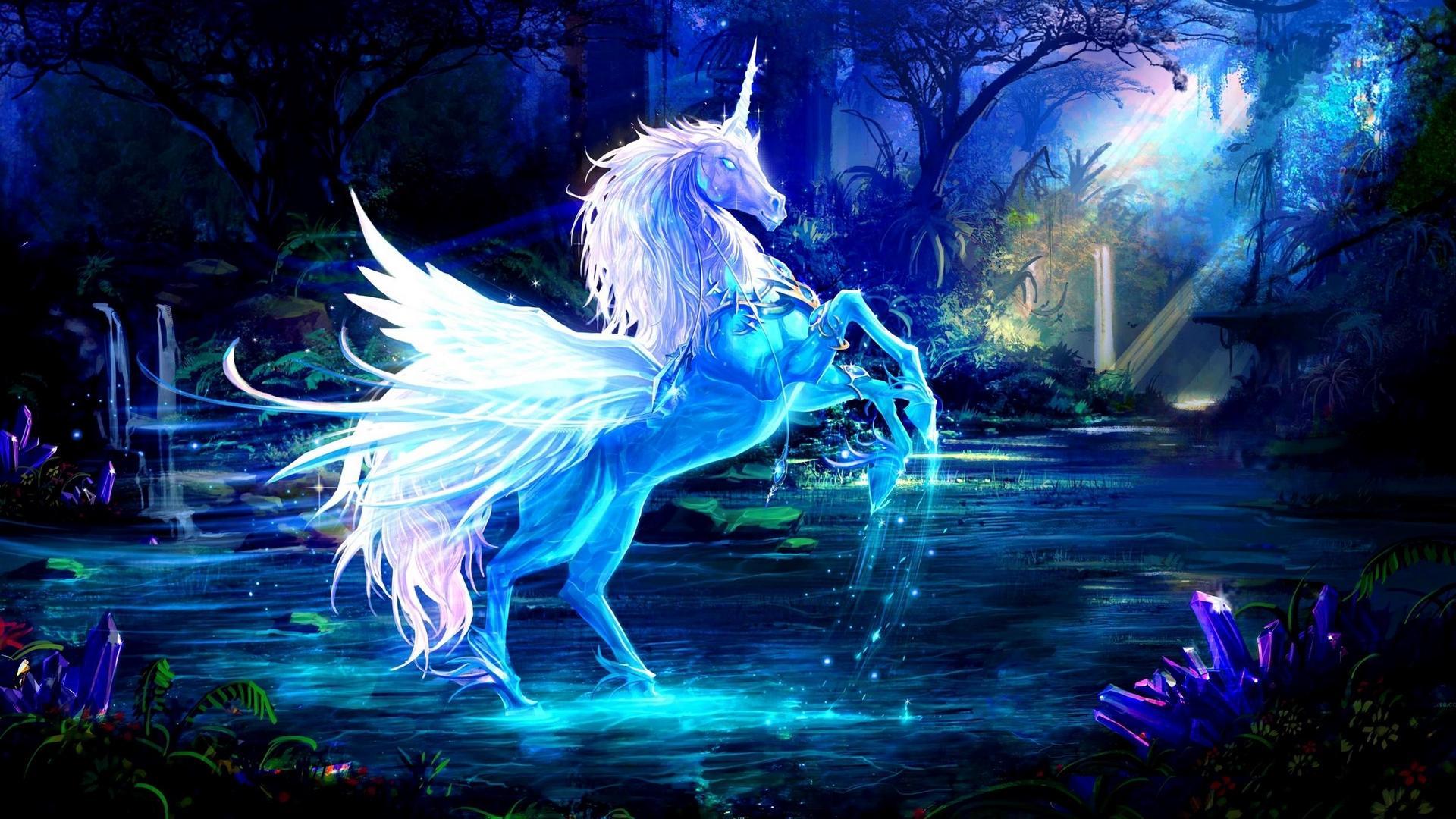 gambar wallpaper unicorn