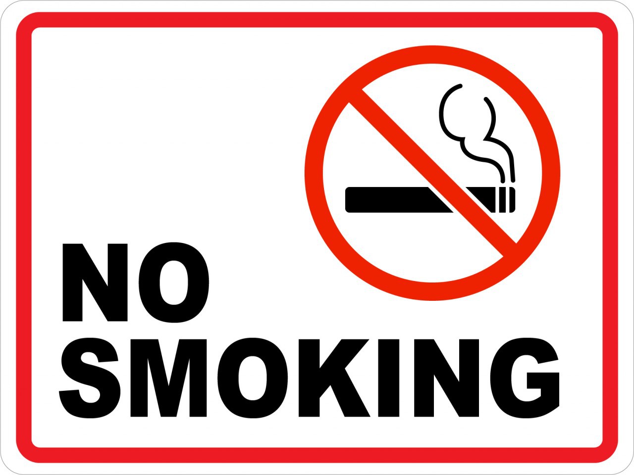 dilarang merokok gambar