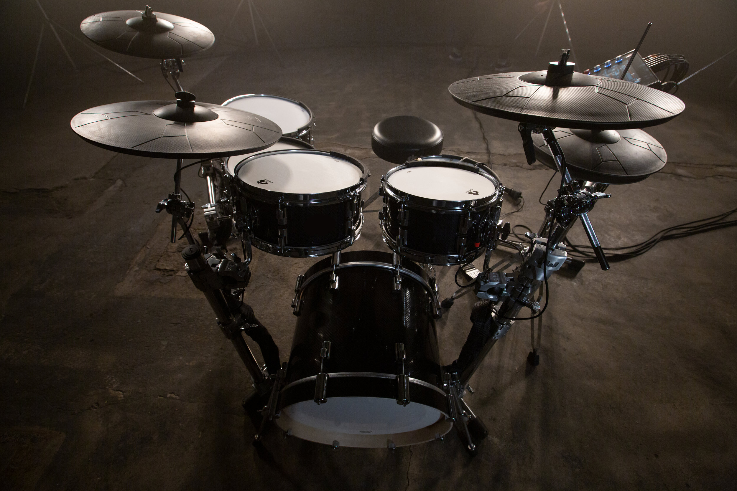 gambar alat musik drum modern