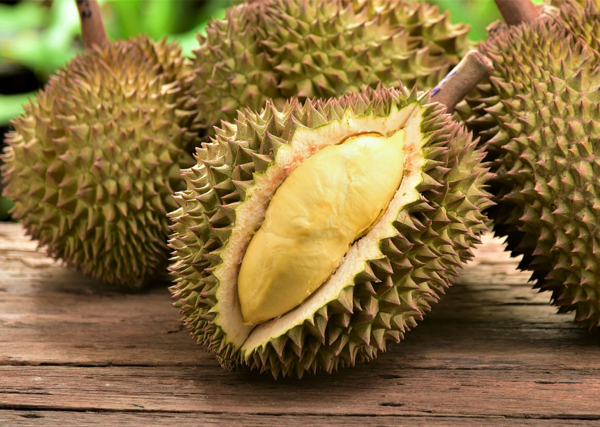 gambar buah durian segar