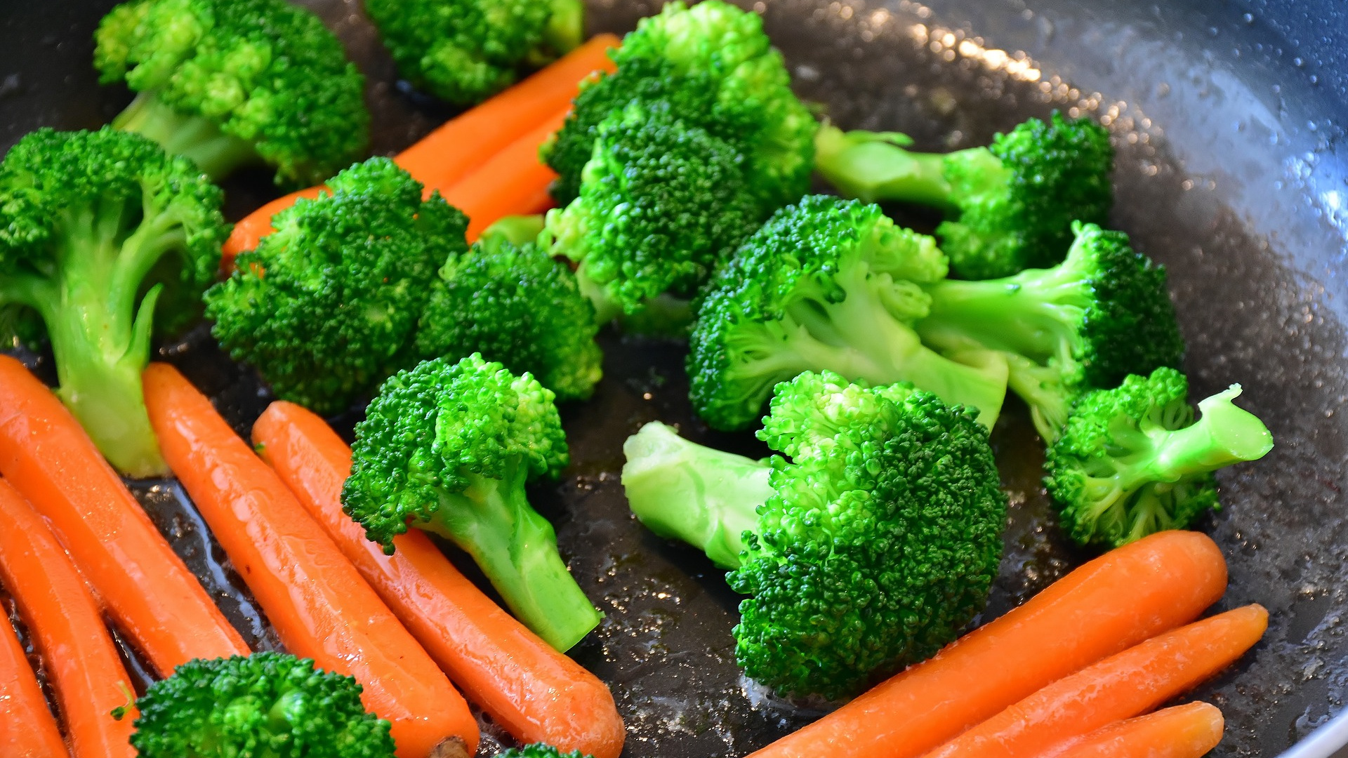 gambar sayuran wortel dan brokoli