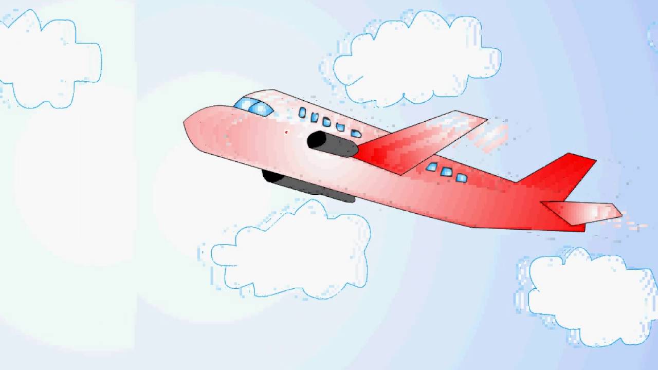 gambar alat transportasi pesawat