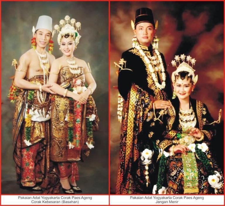 gambar pakaian adat DI Yogyakarta Surjan