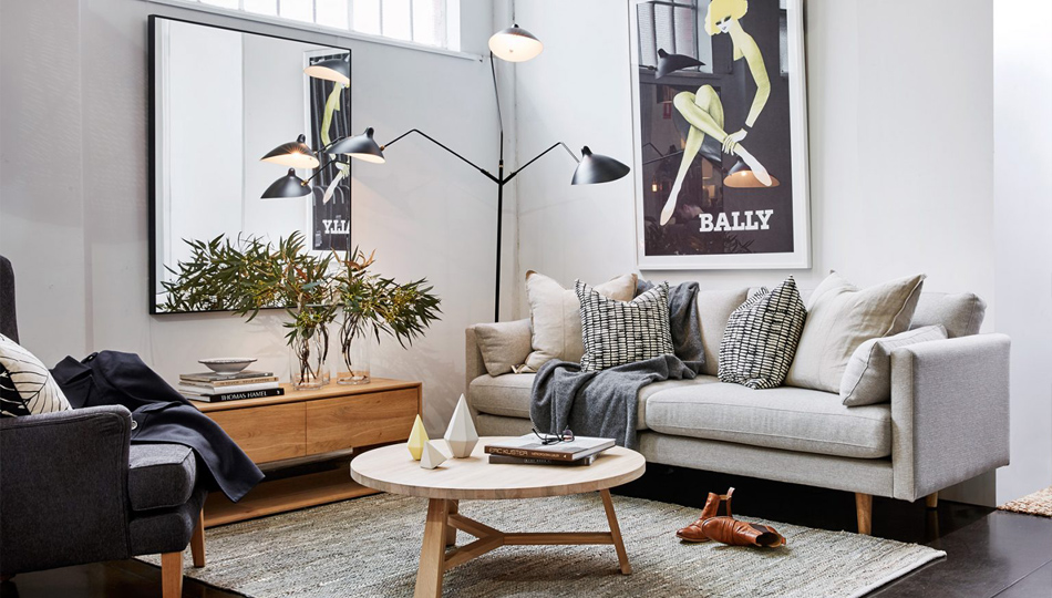 contoh gambar ruang keluarga gaya skandinavia