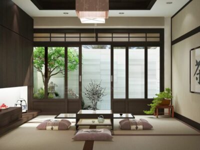 gambar desain interior rumah minimalis ala jepang