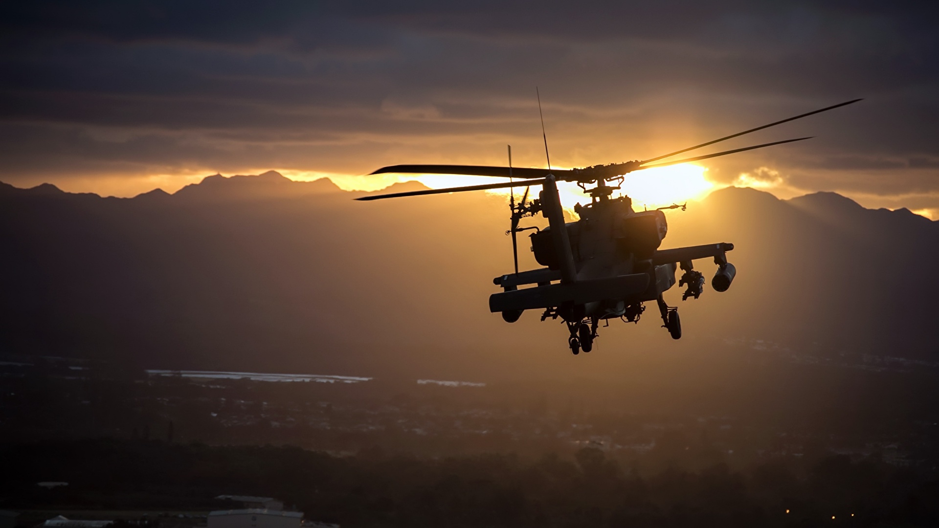 gambar helikopter sunrise