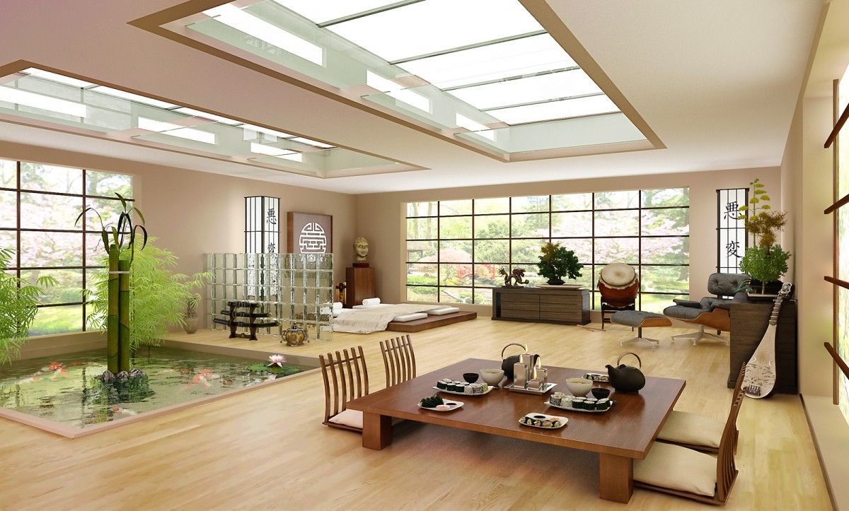 gambar interior rumah gaya jepang