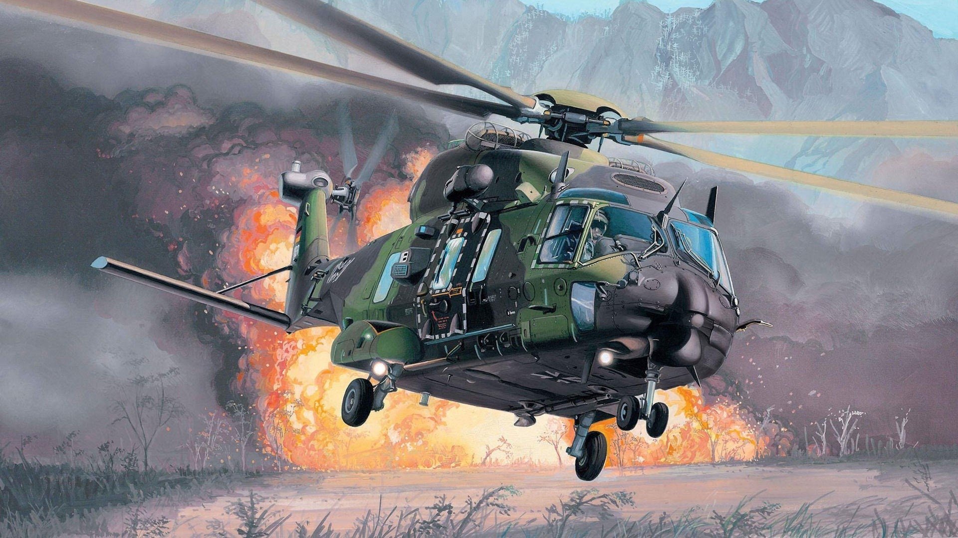 wallpaper download gambar helikopter