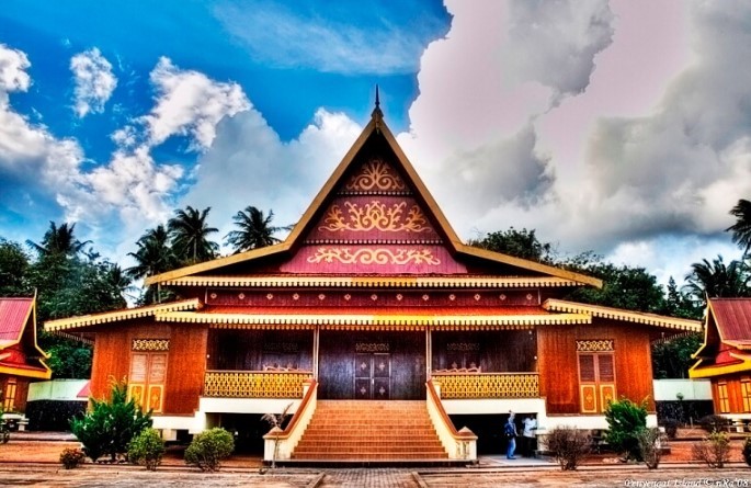 Contoh Rumah Adat Melayu Kalimantan Barat