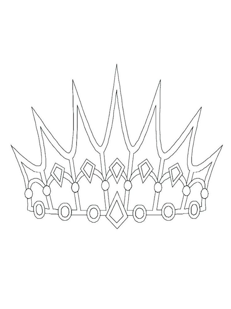 Download gambar sketsa mahkota