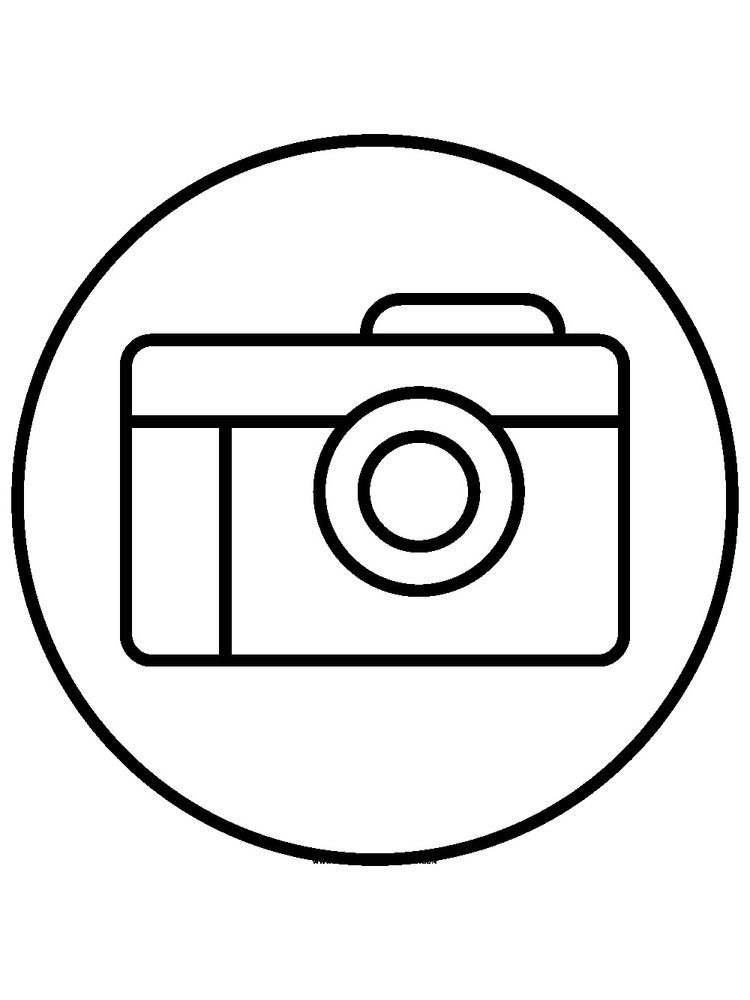 contoh gambar sketsa kamera hd