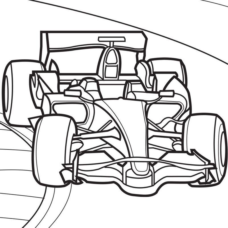 formula 1 gambar sketsa mobil sport