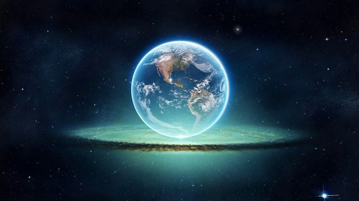 gambar bumi bulat