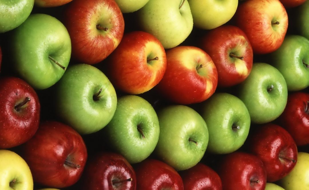 gambar kolase buah apel