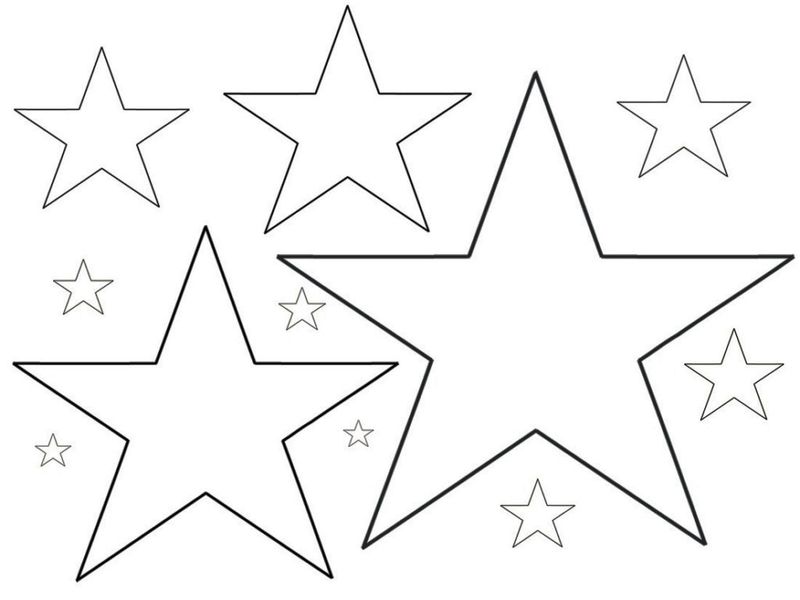 gambar sketsa bintang bintang