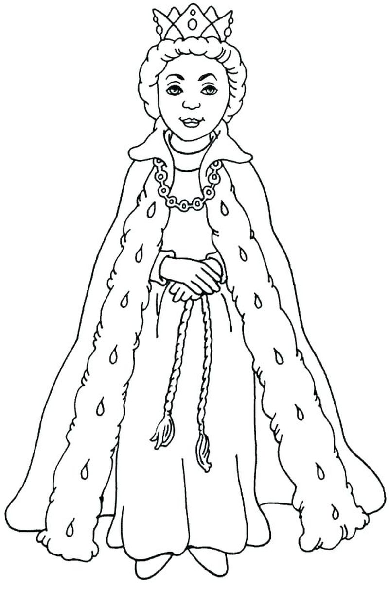gambar sketsa mahkota queen
