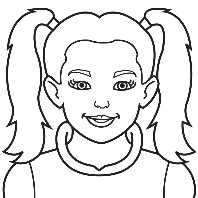 gambar sketsa wajah perempuan