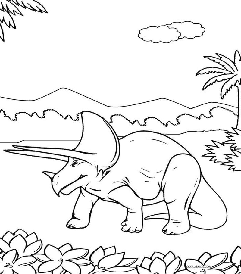 Dinosaur Coloring Pages For Kids Printable