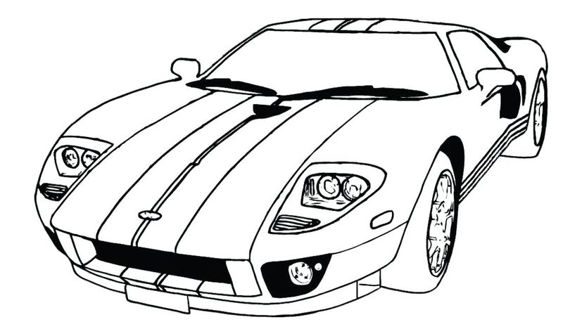 Cool Car Coloring Pages Print