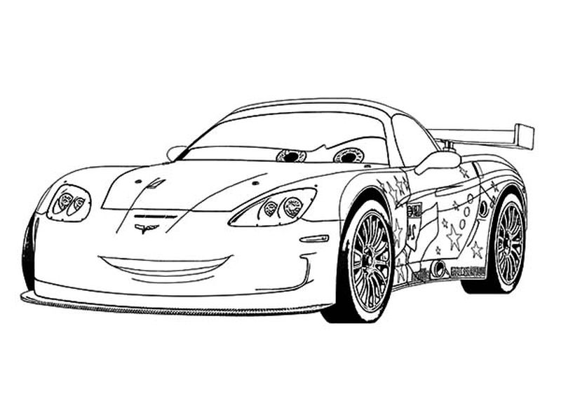 Free Car Coloring Pages For Kids