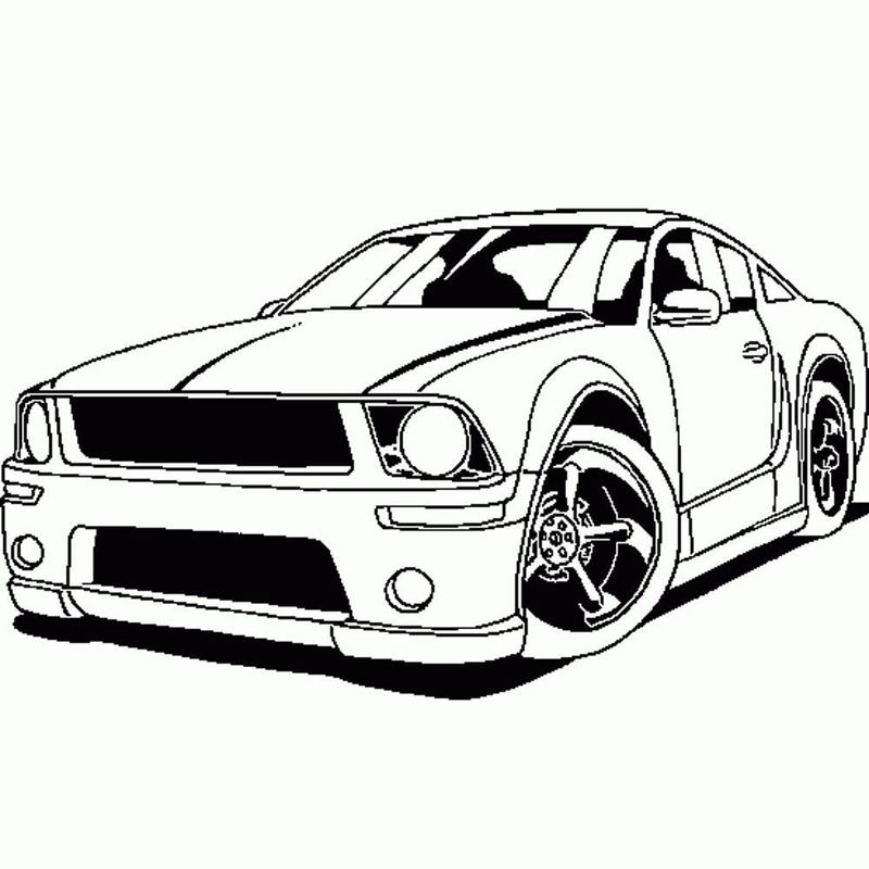 Free Car Coloring Pages To Print