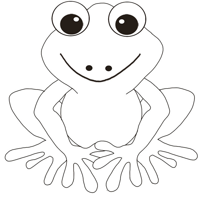 Frog Coloring Pages Free