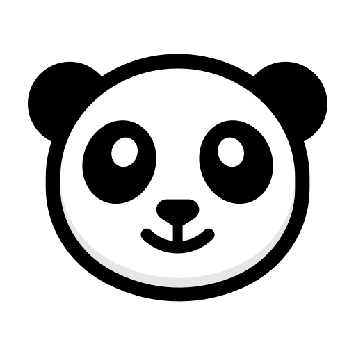 logo kepala panda