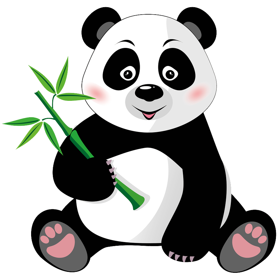 panda vector logo