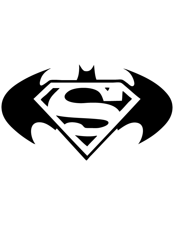 logo batman v superman