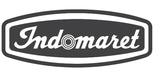 logo indomaret hitam putih