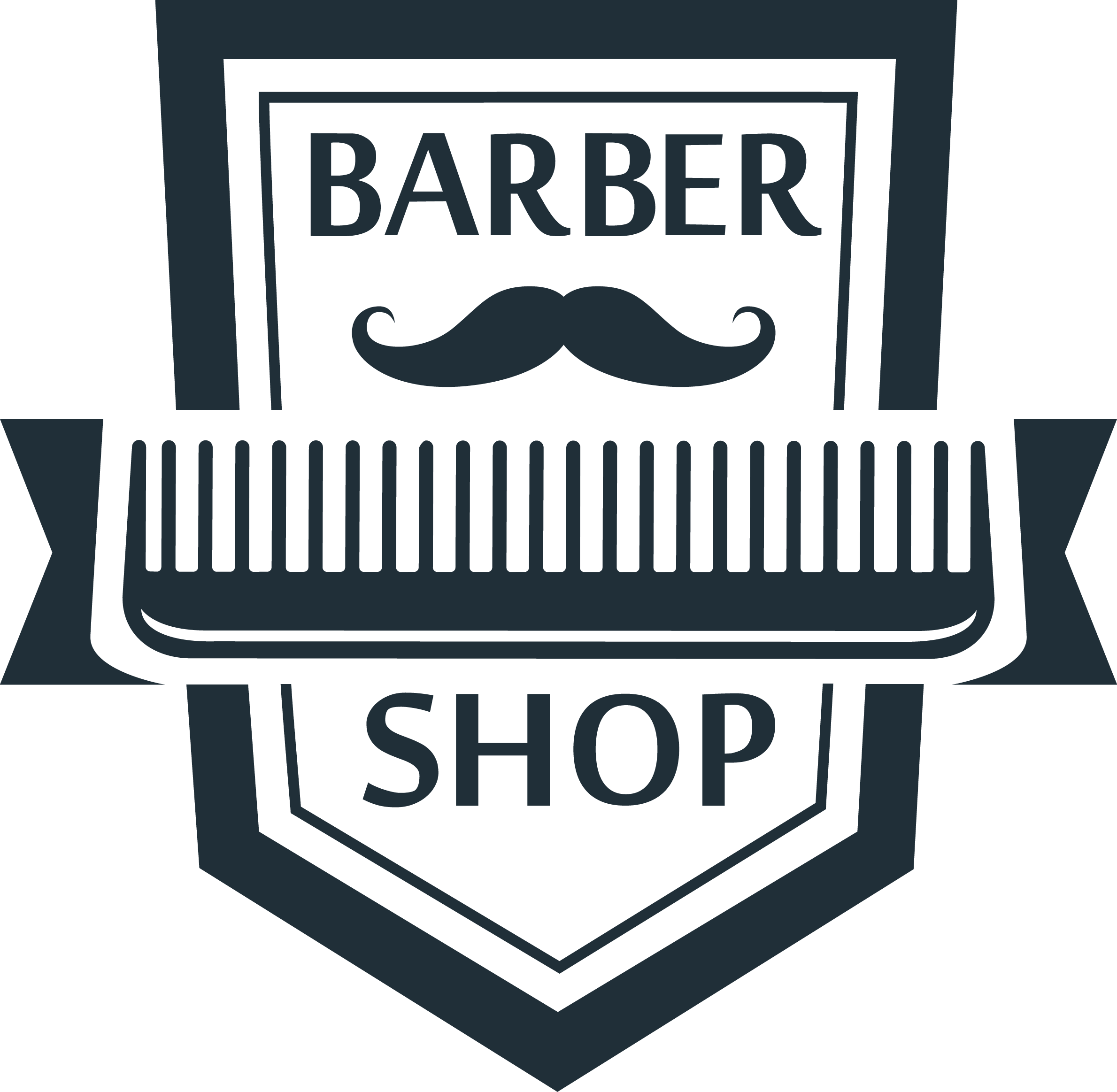 logo barbershop png